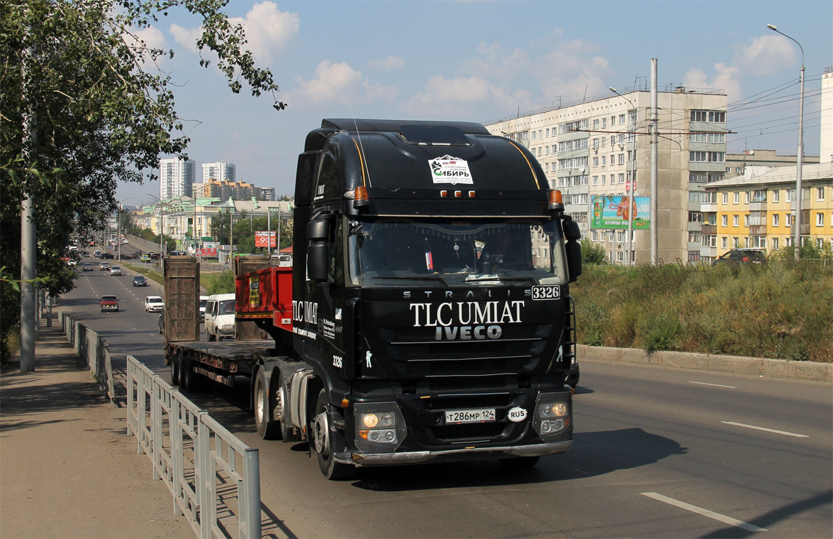 Красноярский край, № Т 286 МР 124 — IVECO Stralis ('2007) 450