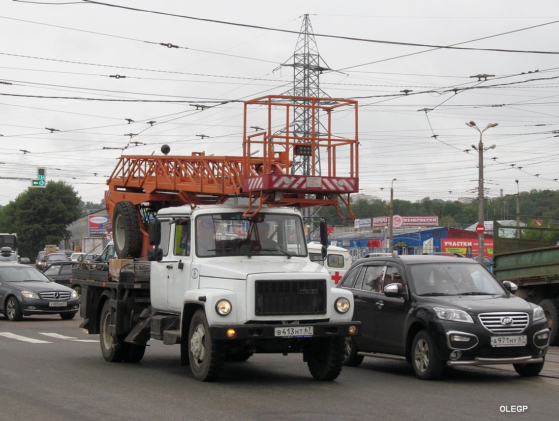 Смоленская область, № В 413 НТ 67 — ГАЗ-3309