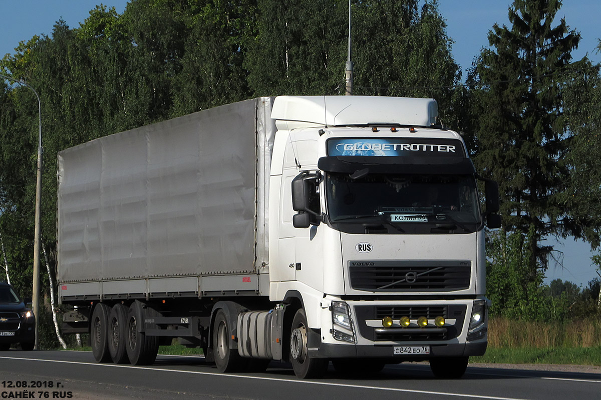 Ярославская область, № С 842 ЕО 76 — Volvo ('2008) FH.460 [X9P]