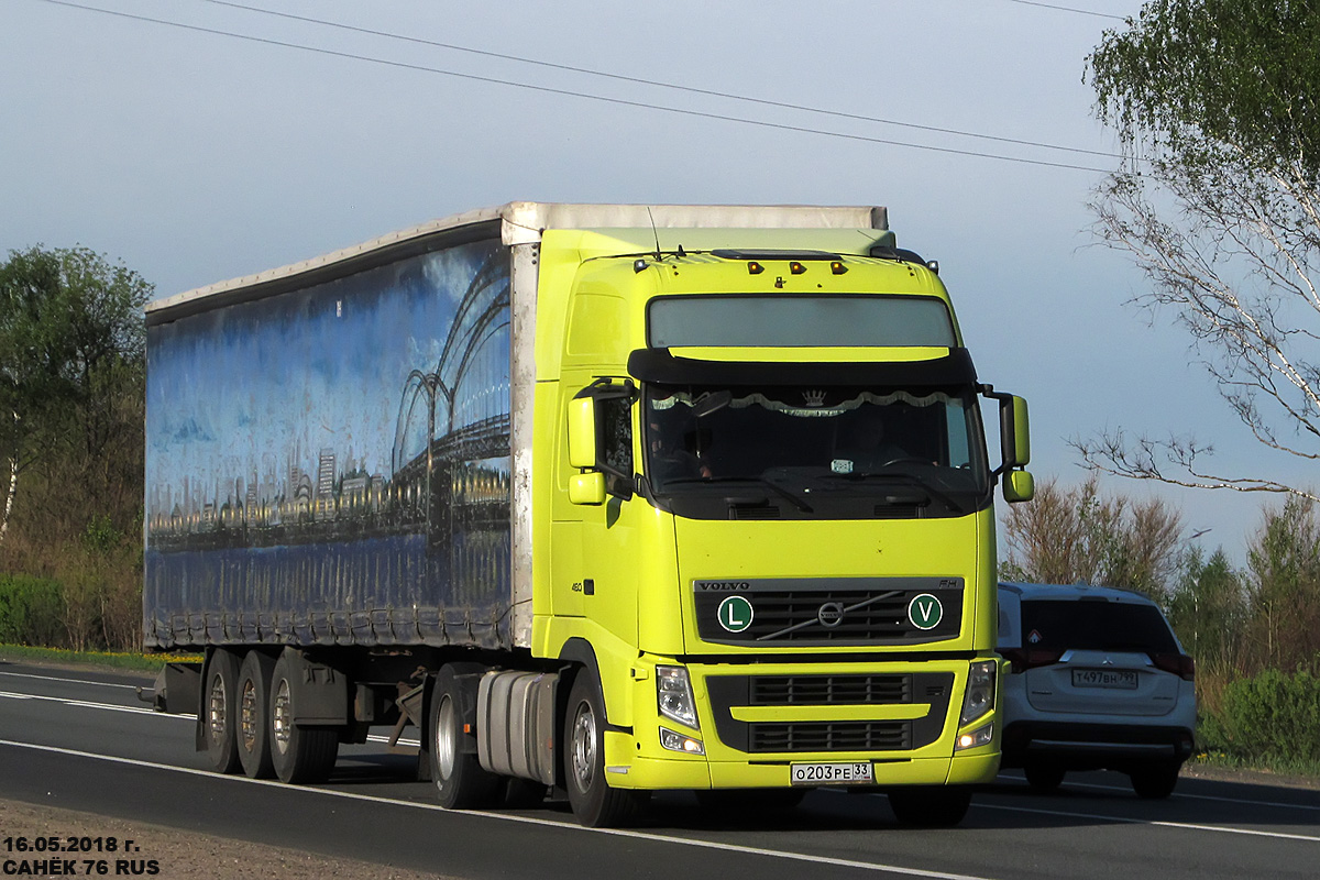 Владимирская область, № О 203 РЕ 33 — Volvo ('2008) FH.460