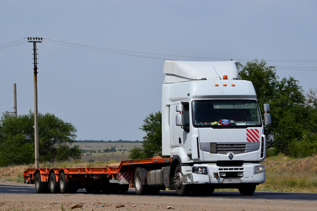 Белгородская область, № Р 199 ОУ 31 — Renault Premium ('2006)