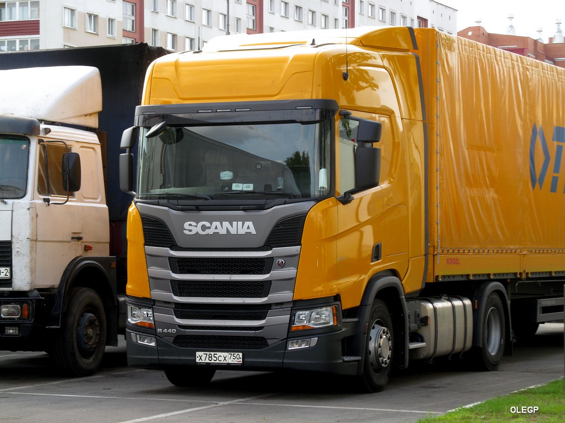 Московская область, № Х 785 СХ 750 — Scania ('2016) R440