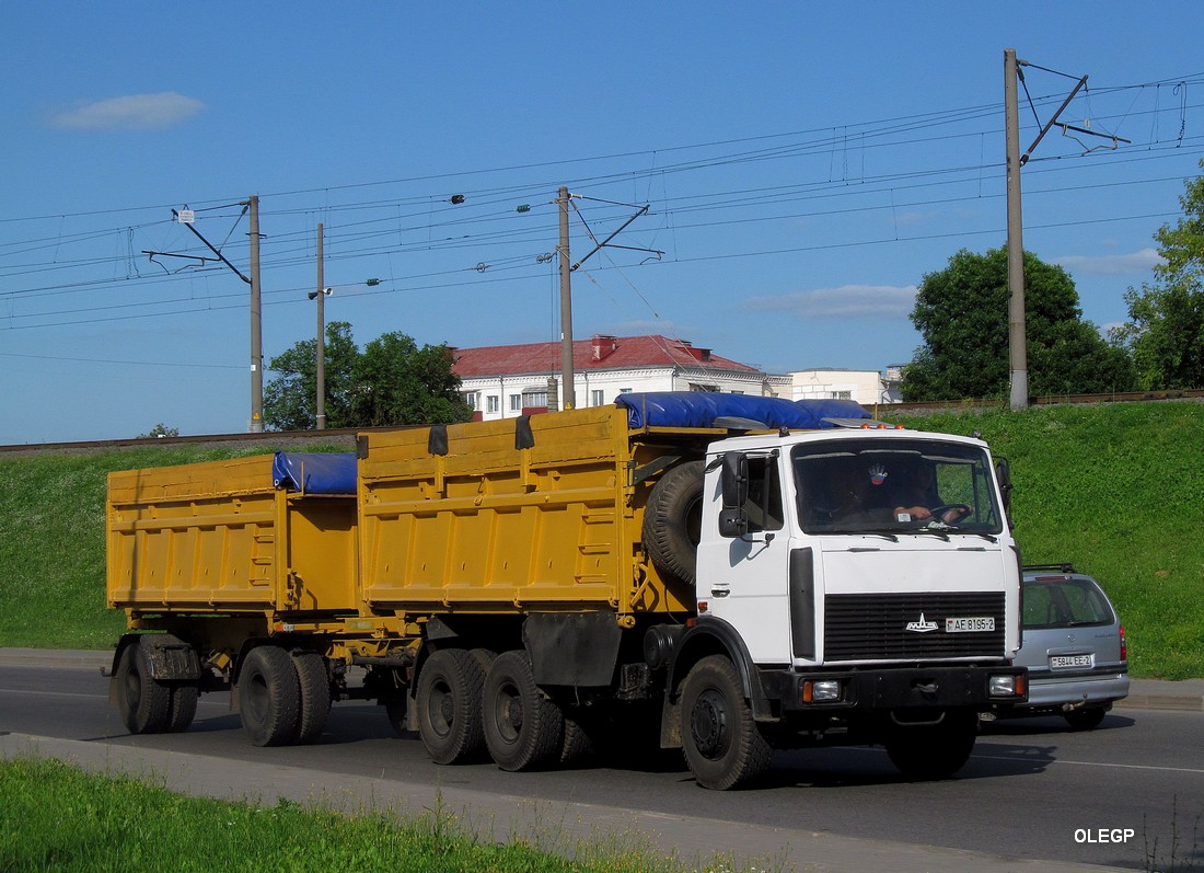 Витебская область, № АЕ 8195-2 — МАЗ-5516 (общая модель)