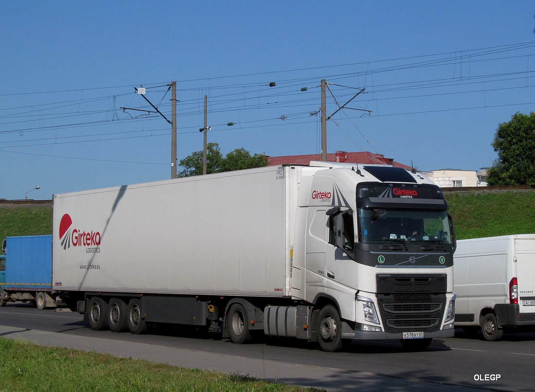 Смоленская область, № А 518 ВТ 67 — Volvo ('2012) FH.500