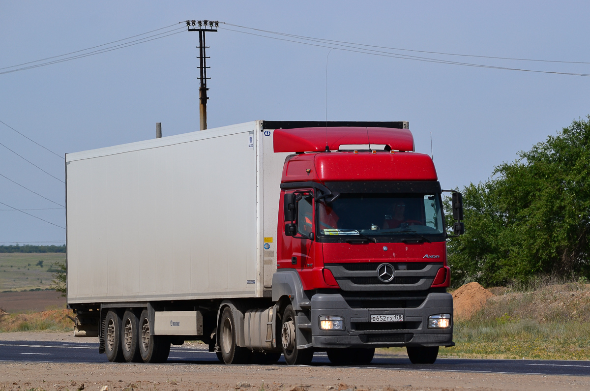 Санкт-Петербург, № В 652 ТХ 178 — Mercedes-Benz Axor 1840