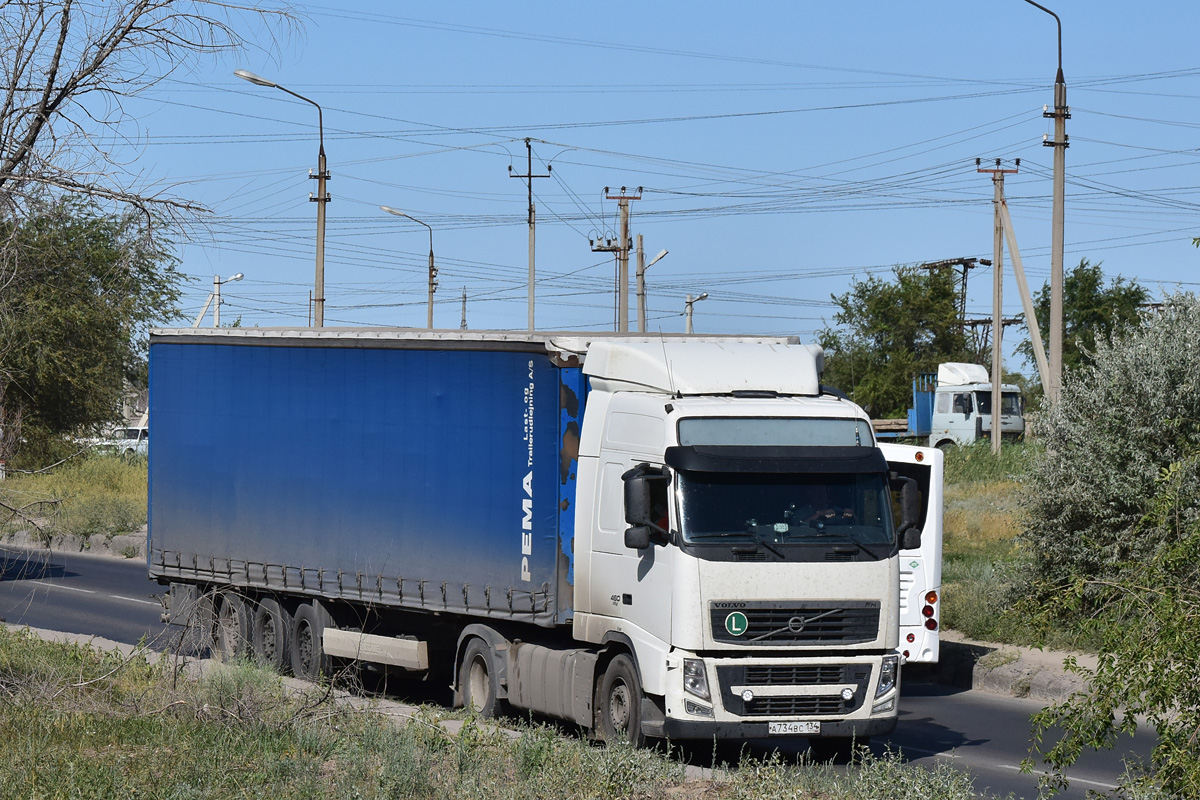 Волгоградская область, № А 734 ВС 134 — Volvo ('2008) FH.460