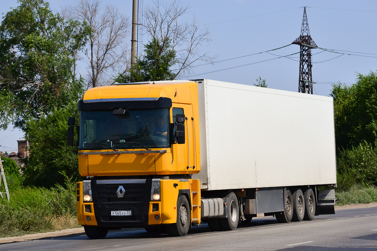 Волгоградская область, № Р 565 ХХ 34 — Renault Magnum ('2008)