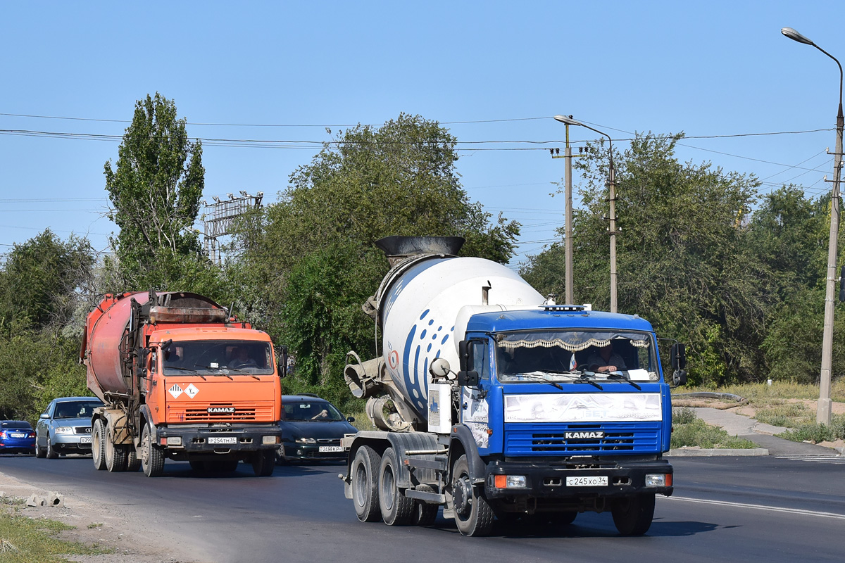 Волгоградская область, № С 245 ХО 34 — КамАЗ-65115-62