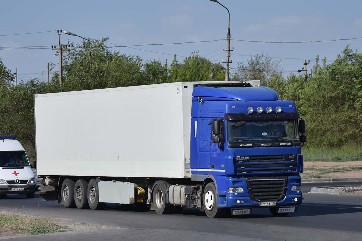 Волгоградская область, № С 983 АТ 34 — DAF XF105 FT