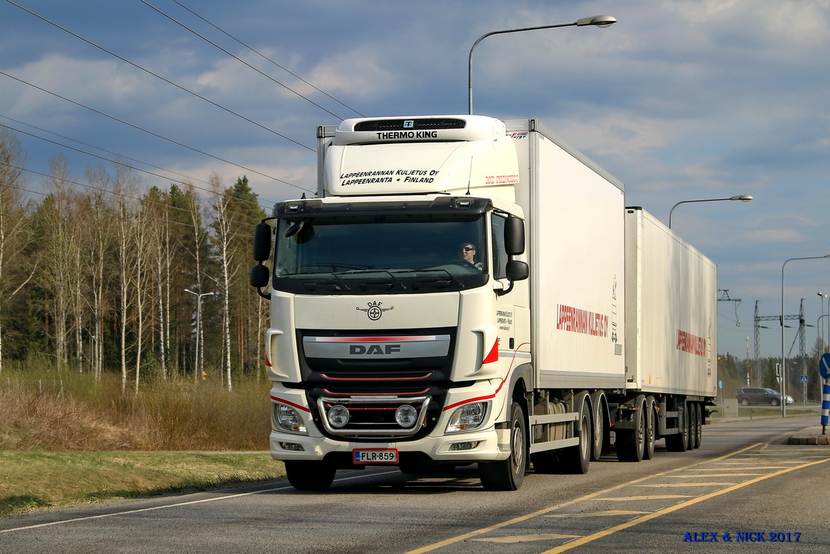 Финляндия, № FLR-859 — DAF XF Euro6 FAR