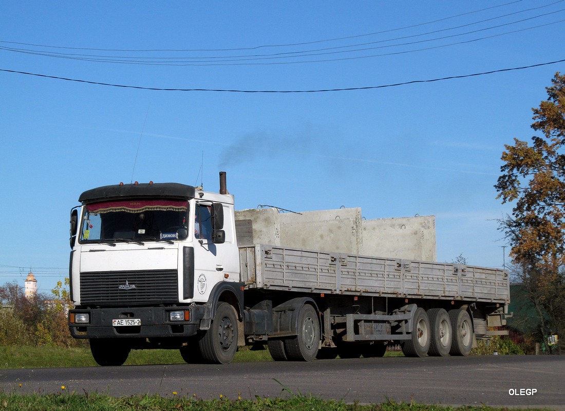 Витебская область, № АЕ 1525-2 — МАЗ-5432 (общая модель)