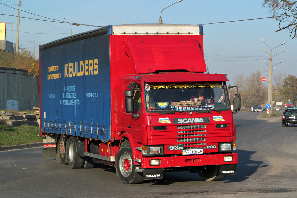 Львовская область, № ВС 0946 ЕА — Scania (II) P93M