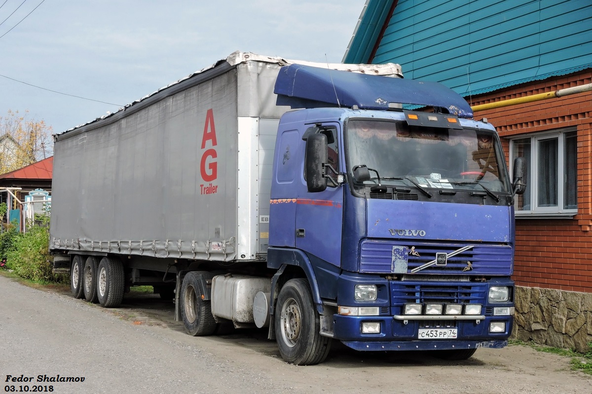 Курганская область, № С 453 РР 74 — Volvo ('1993) FH12.380