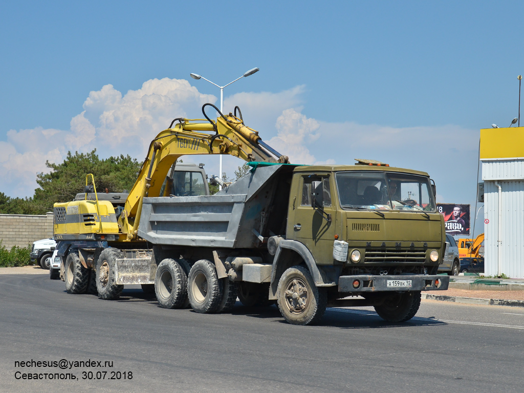 Севастополь, № А 159 ВК 92 — КамАЗ-5410