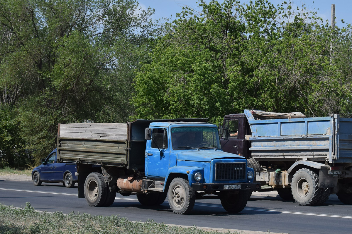 Волгоградская область, № У 680 АХ 34 — ГАЗ-33072