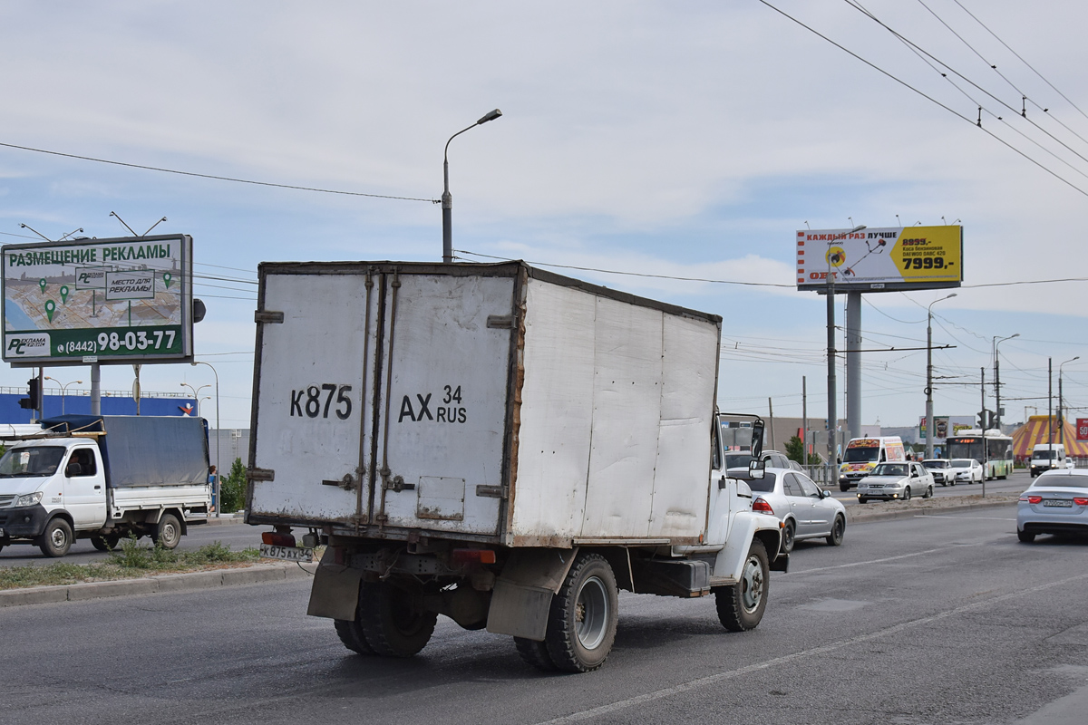 Волгоградская область, № К 875 АХ 34 — ГАЗ-3309