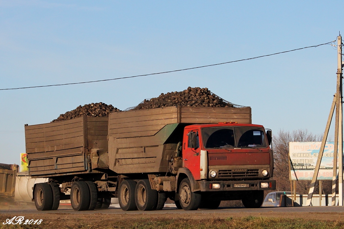 Дагестан, № Н 598 МР 05 — КамАЗ-55111 (общая модель)