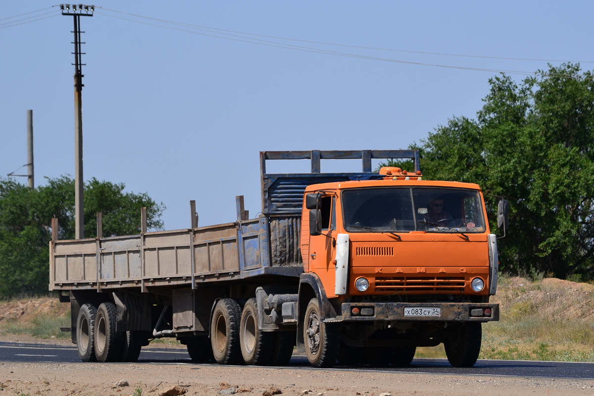 Волгоградская область, № Х 083 СУ 34 — КамАЗ-5511