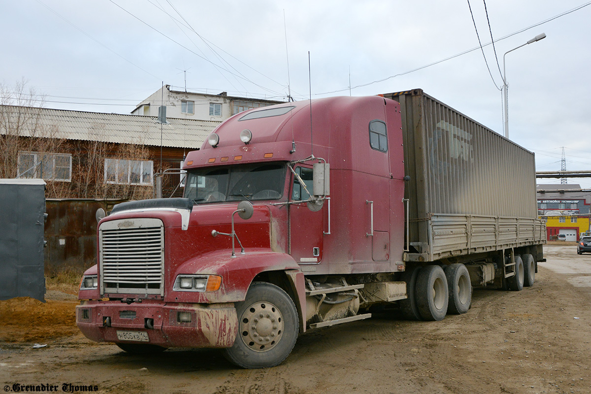 Саха (Якутия), № Н 805 КВ 14 — Freightliner FLD 120