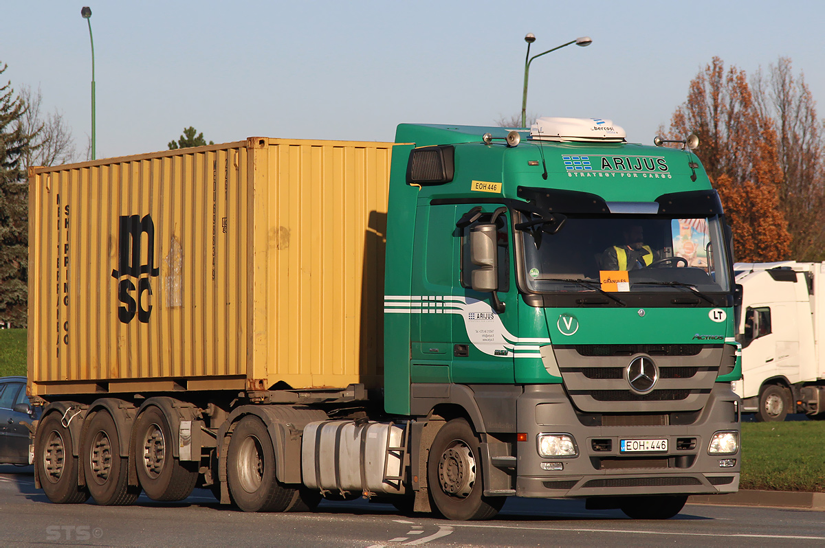 Литва, № EOH 446 — Mercedes-Benz Actros ('2009) 1841