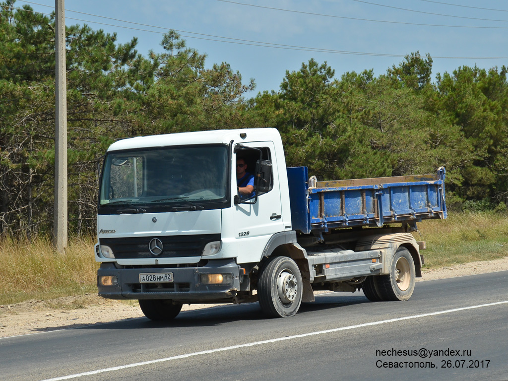 Севастополь, № А 028 НМ 92 — Mercedes-Benz Atego 1329