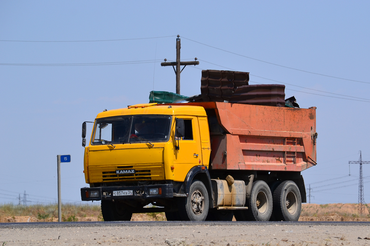 Волгоградская область, № С 857 КВ 34 — КамАЗ-5410