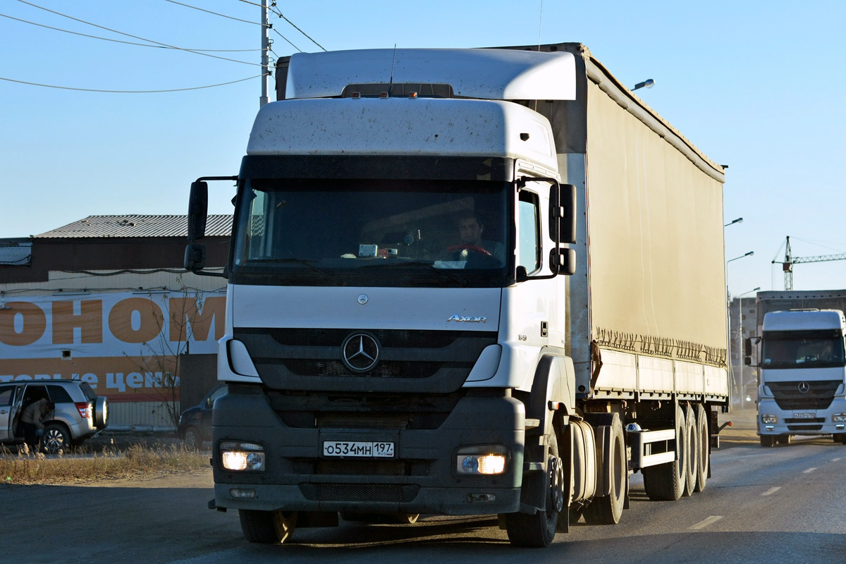 Москва, № О 534 МН 197 — Mercedes-Benz Axor 1840