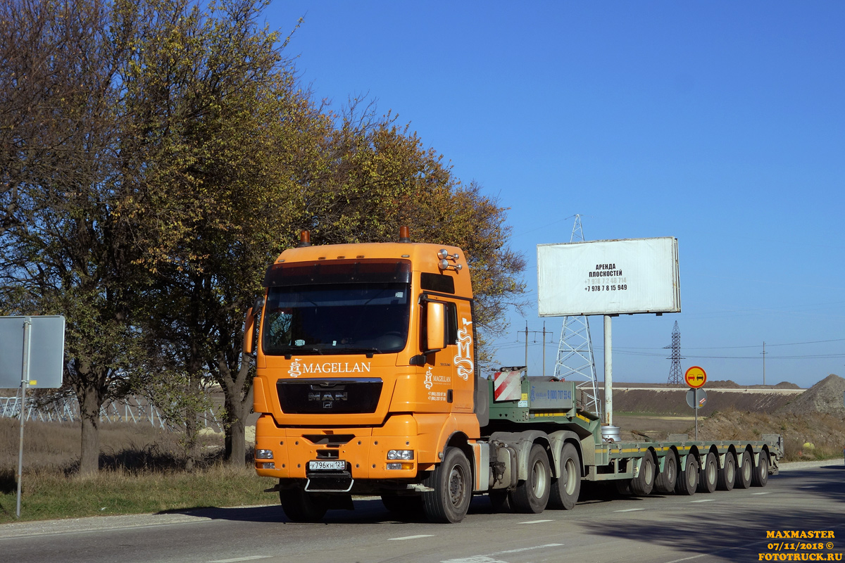 Ростовская область, № У 796 КН 123 — MAN TGX ('2007) 33.540