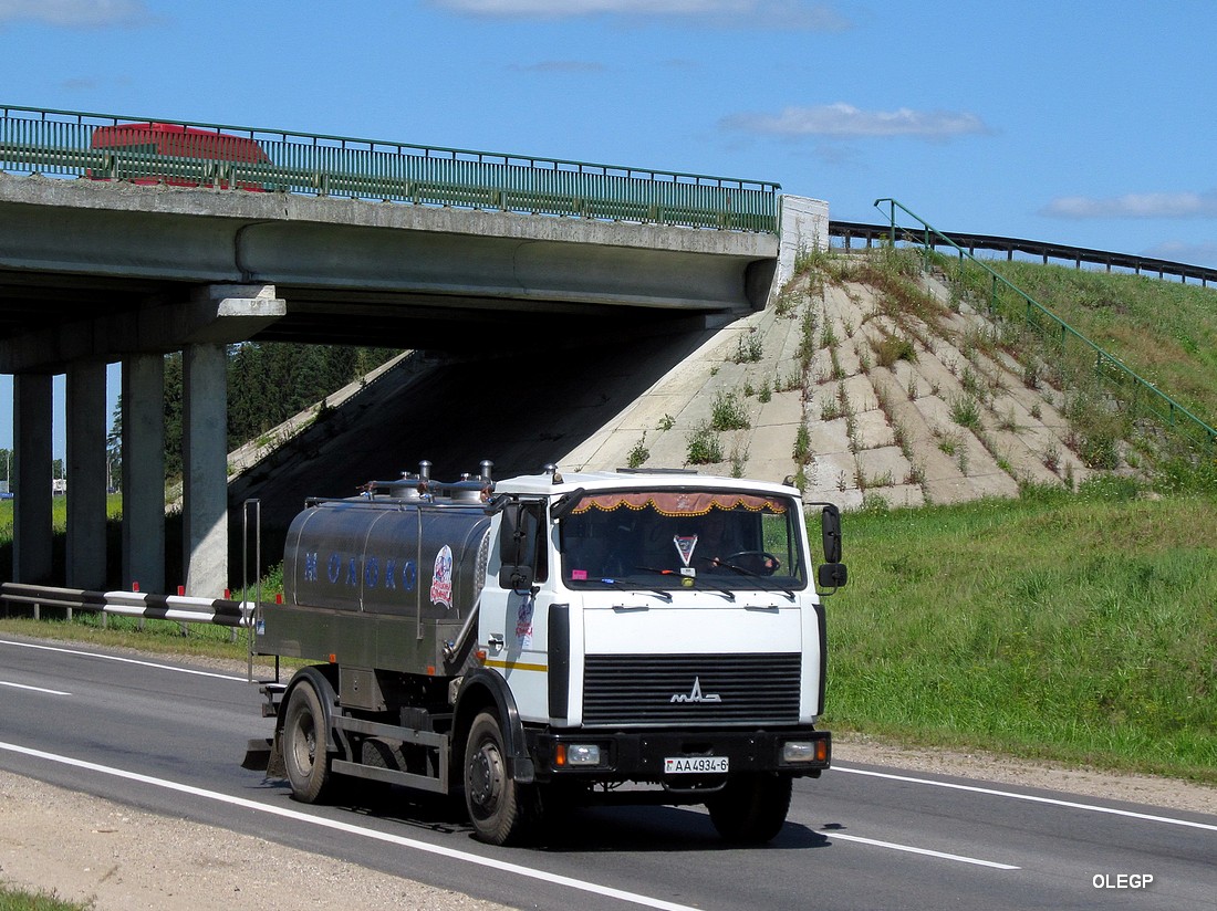 Могилёвская область, № АА 4934-6 — МАЗ-5337 (общая модель)