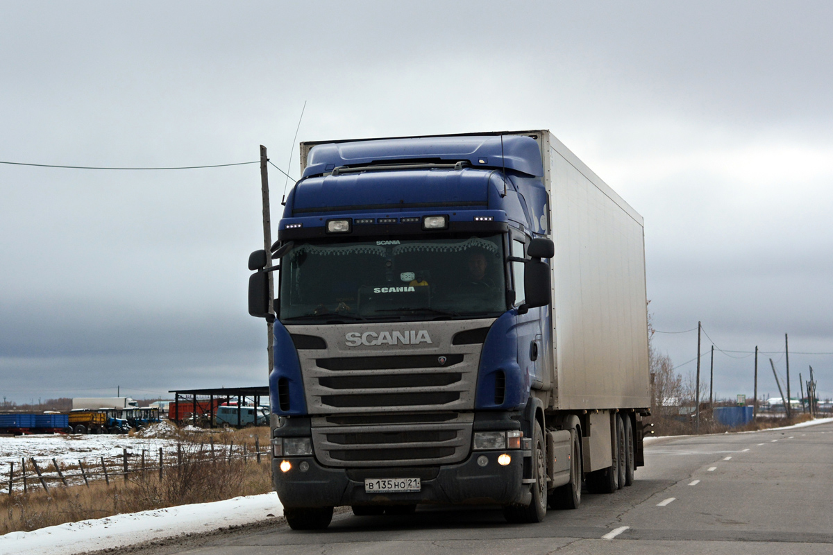 Чувашия, № В 135 НО 21 — Scania ('2009) G440