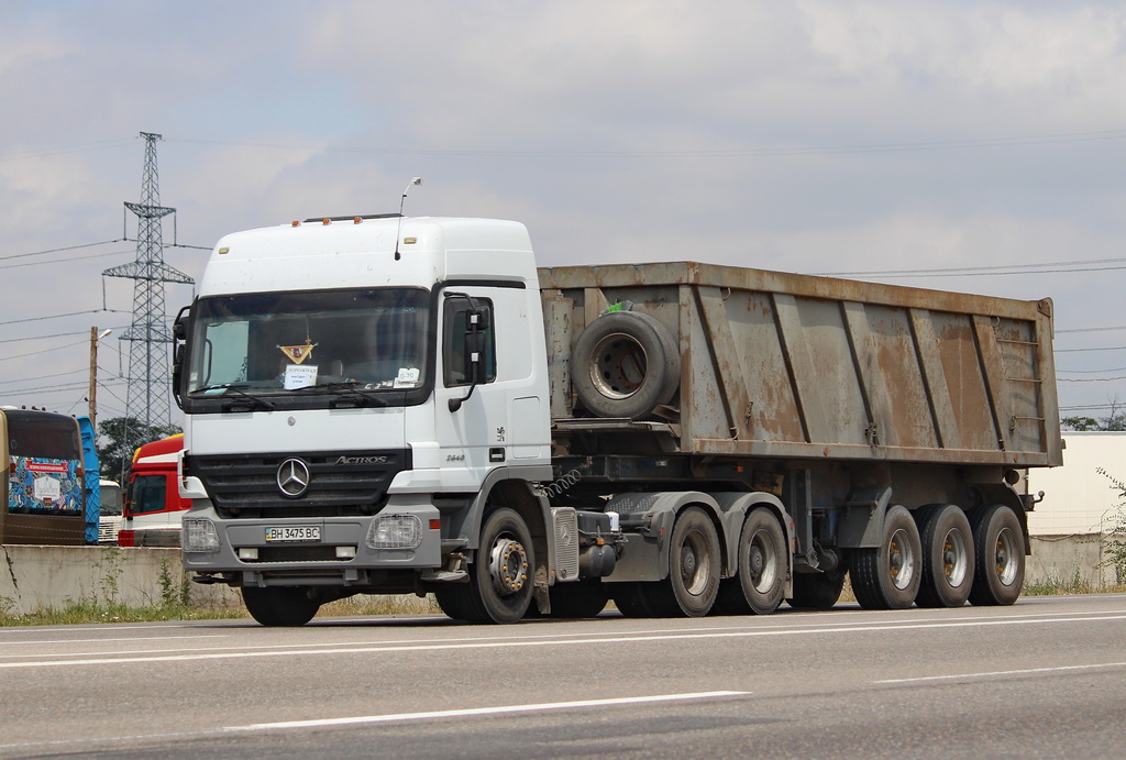 Одесская область, № ВН 3475 ВС — Mercedes-Benz Actros ('2003) 2641