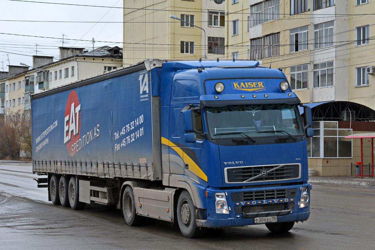 Свердловская область, № Р 004 ВХ 96 — Volvo ('2002) FH12.440