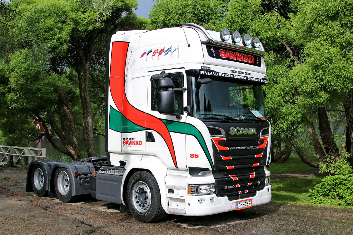 Финляндия, № 86 — Scania ('2013) R580