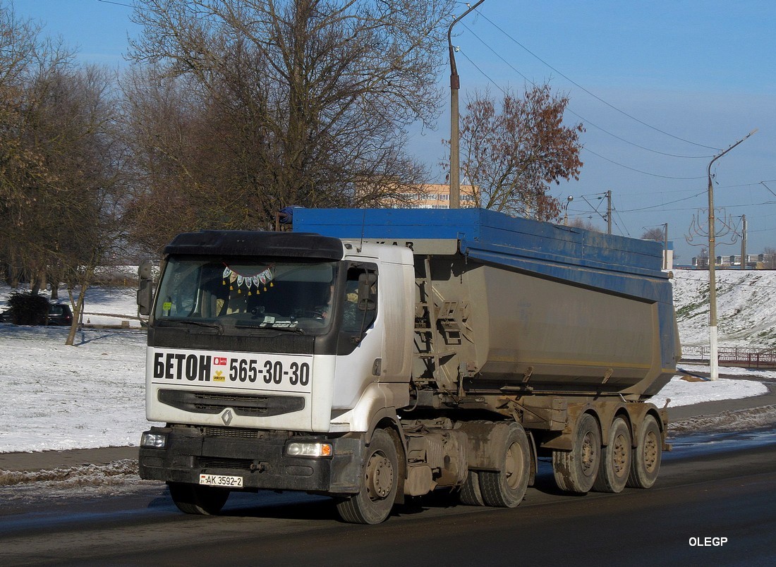 Витебская область, № АК 3592-2 — Renault Premium ('2006)