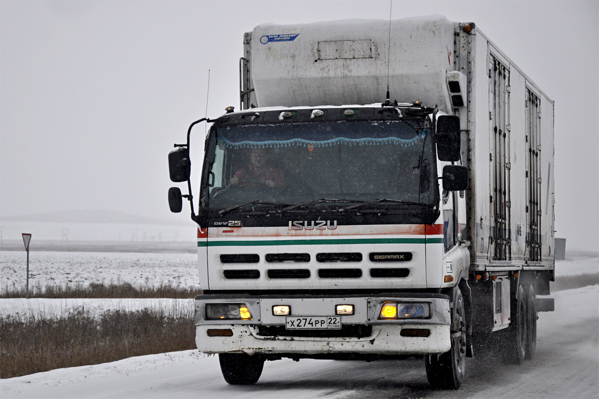 Алтайский край, № Х 274 РР 22 — Isuzu Giga (общая модель)