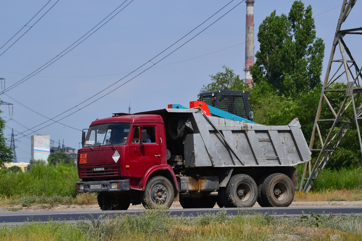 Волгоградская область, № Т 476 ЕР 34 — КамАЗ-65115-02 [65115C]