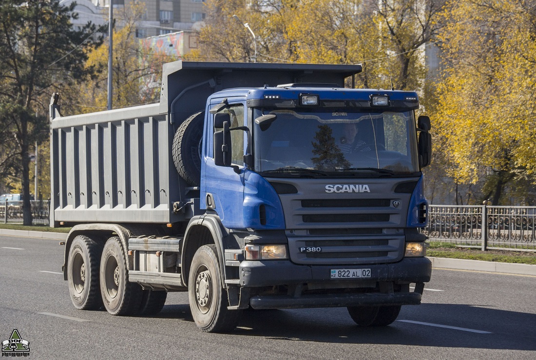 Алматы, № 822 AL 02 — Scania ('2011) P380