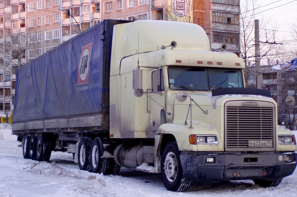 Пермский край, № У 473 АВ 59 — Freightliner FLD 120