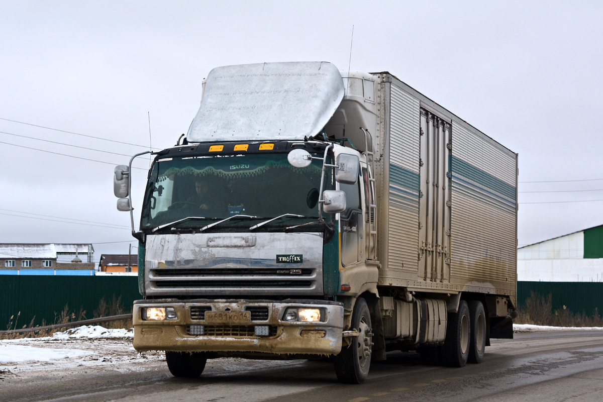 Саха (Якутия), № М 681 КО 14 — Isuzu Giga (общая модель)