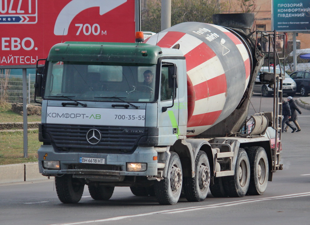 Одесская область, № ВН 6618 НТ — Mercedes-Benz Actros ('1997)