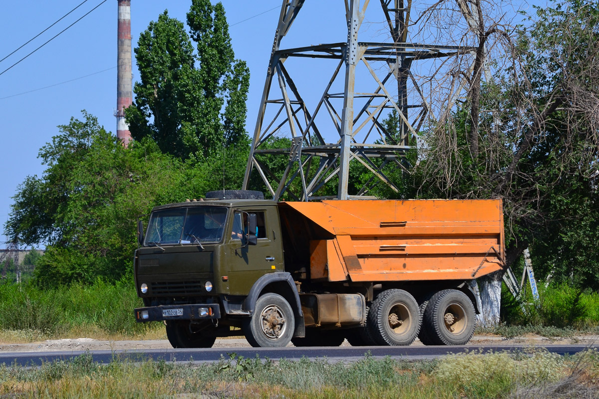 Волгоградская область, № У 102 СЕ 34 — КамАЗ-5511