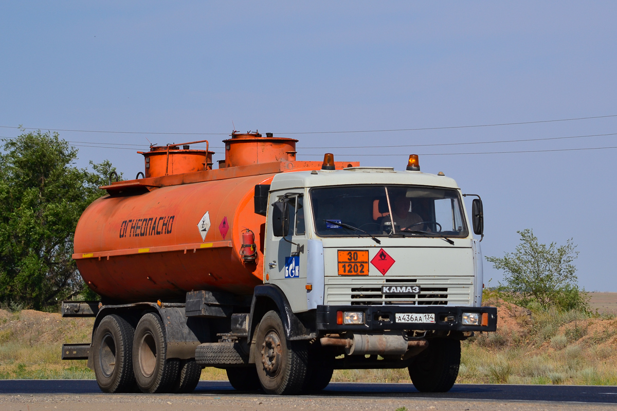 Волгоградская область, № А 436 АА 134 — КамАЗ-53229-02 [53229C]