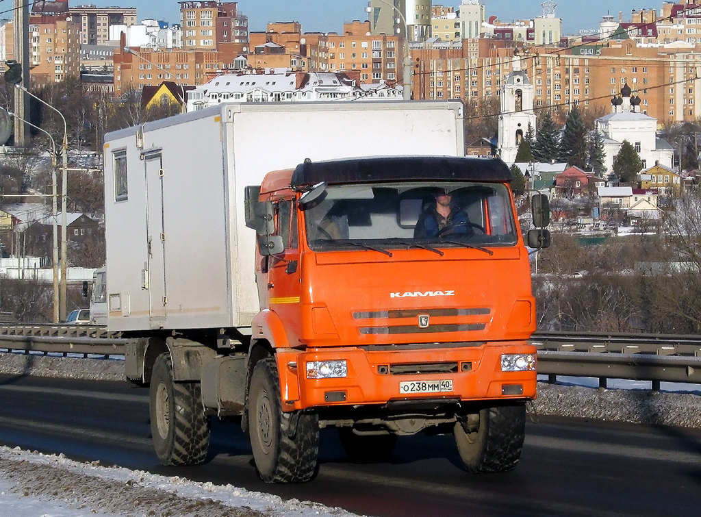 Калужская область, № О 238 ММ 40 — КамАЗ-43502 (общая модель)