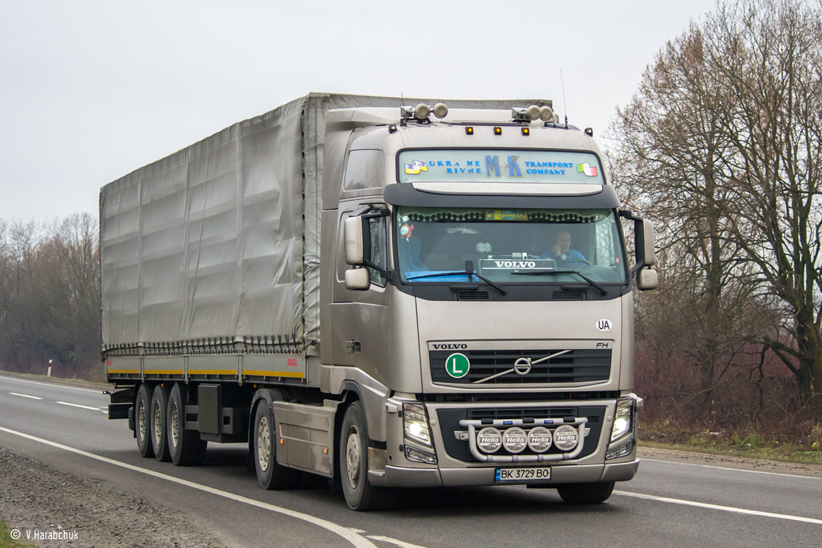 Ровненская область, № ВК 3729 ВО — Volvo ('2008) FH.500