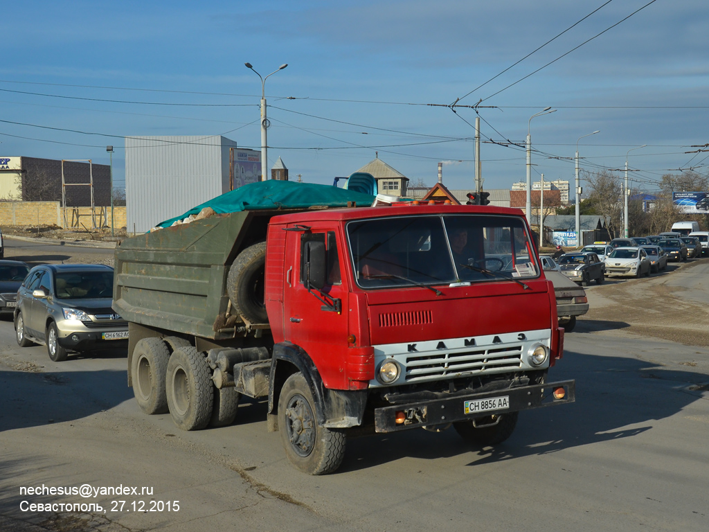 Севастополь, № СН 8856 АА — КамАЗ-54112