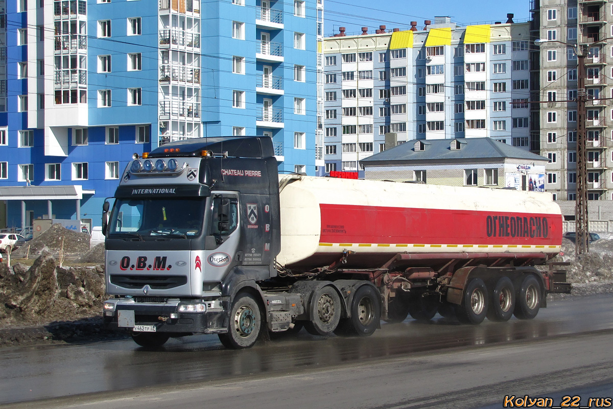 Алтайский край, № У 462 ТР 22 — Renault Premium ('2006)