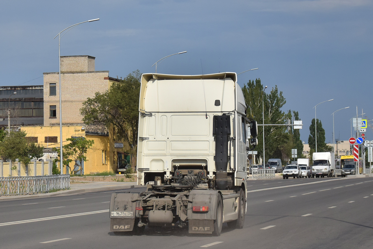 Волгоградская область, № С 167 ОЕ 34 — DAF XF105 FT