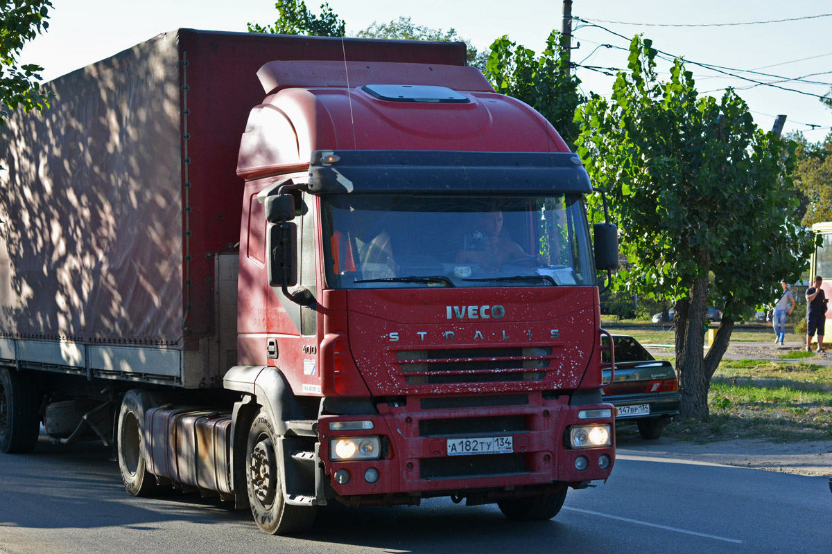 Волгоградская область, № А 182 ТУ 134 — IVECO Stralis ('2002) 400