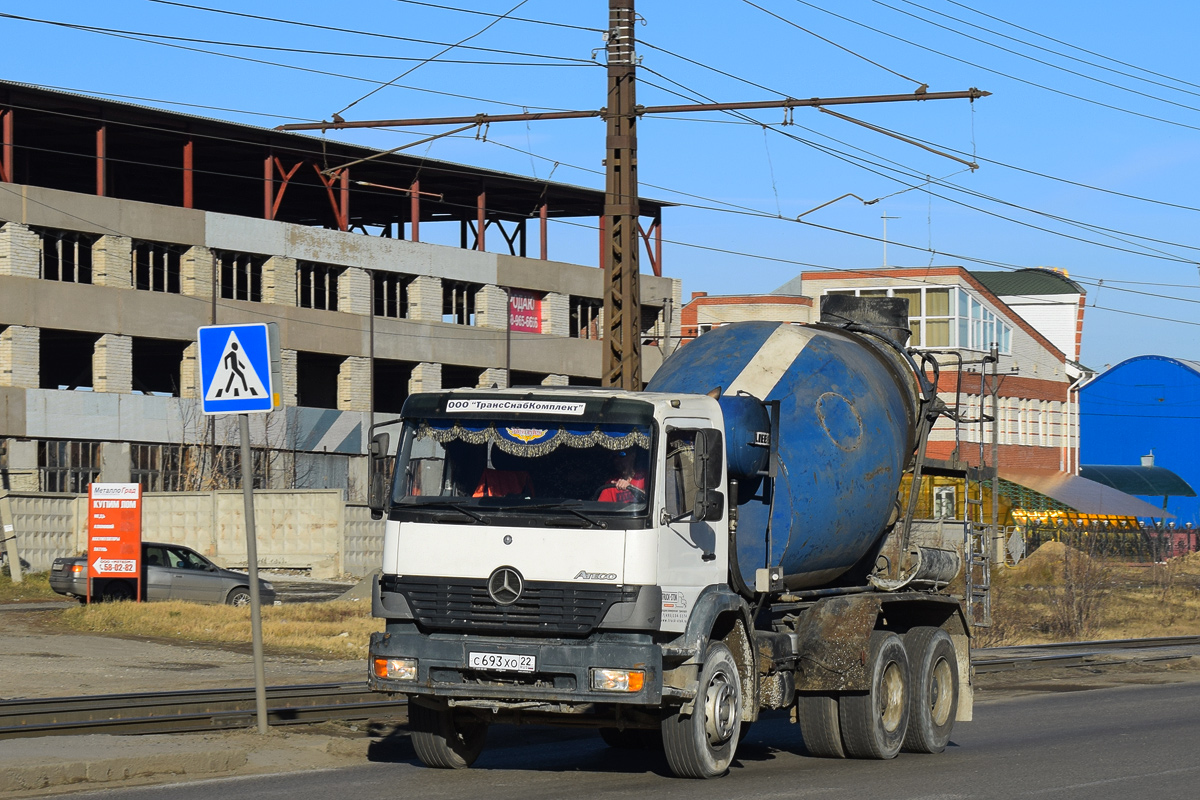 Алтайский край, № С 693 ХО 22 — Mercedes-Benz Atego 2628