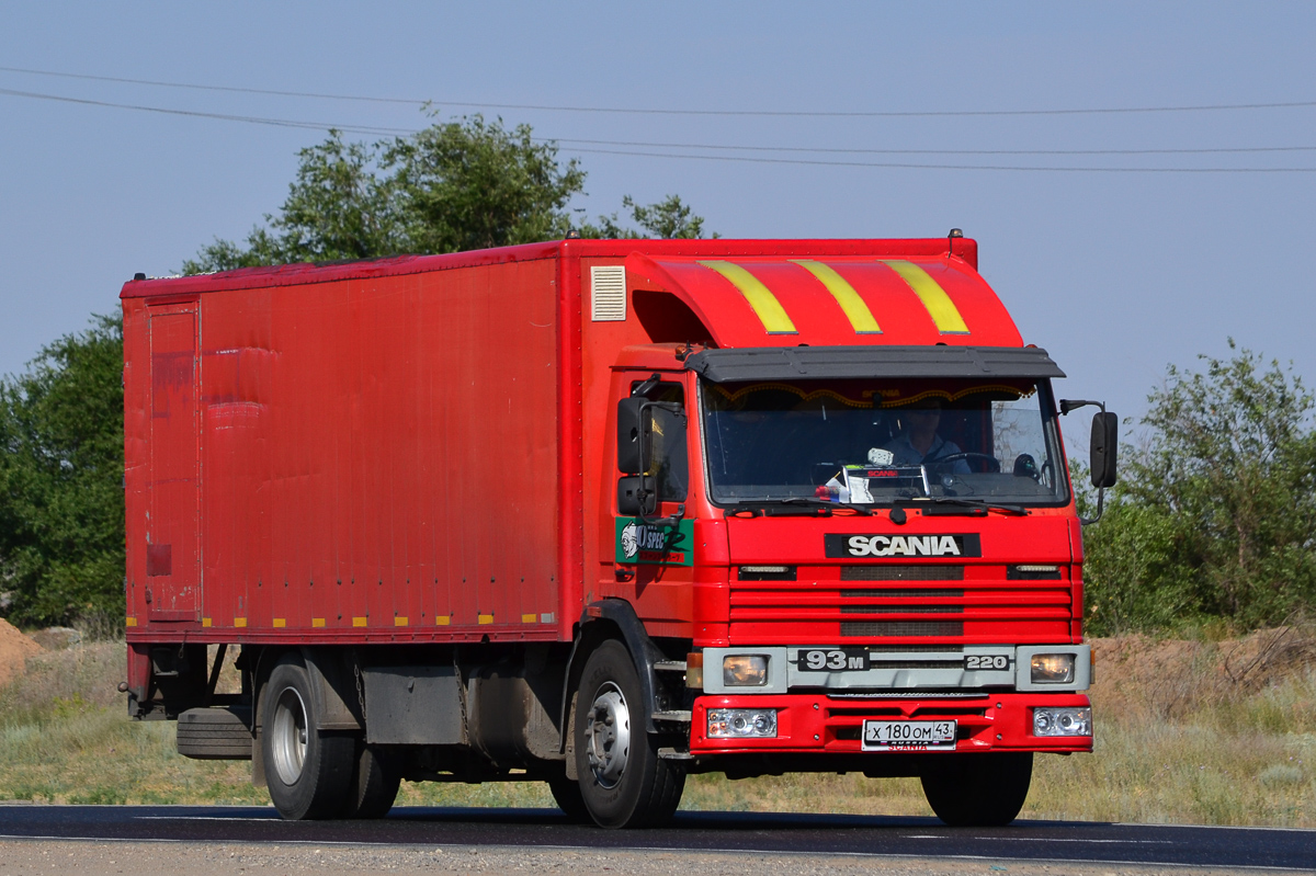 Кировская область, № Х 180 ОМ 43 — Scania (II) P93M